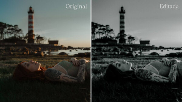 10 Lightroom Presets - Empire B&W + Mobile Imagem efeito P&B - Imagem 2