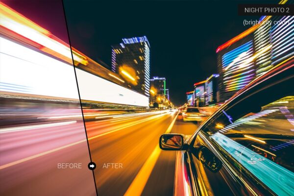 Lightroom Night Photo Presets Para Fotos Noturnas + Bônus Photoshop - Imagem 3