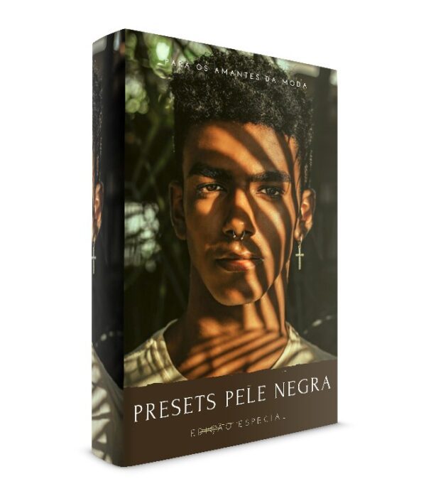 Preset para pele Negra Lightroom e Photoshop + Mobile DNG-