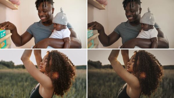 Presets para pele Negra Lightroom e Photoshop + Mobile DNG - Imagem 2