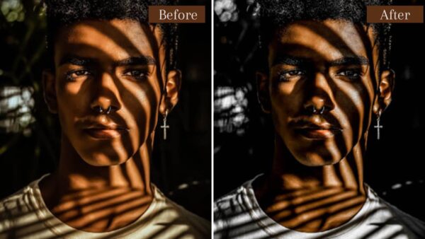 Black & Orange Presets - Lightroom Mobile Presets DNG | Black Tone Preset | Black Preset - Image 10
